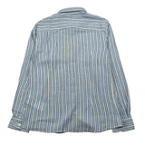 Manuel Ritz Camicia Manica Lunga Fantasia A Righe per Bambino MR2930X AZZURRO MANUEL RITZ 