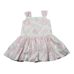 M+E' Abito Giromanica Tinta Unita Stampa Fantasia per Neonata UE1819 BIANCO M+E' 