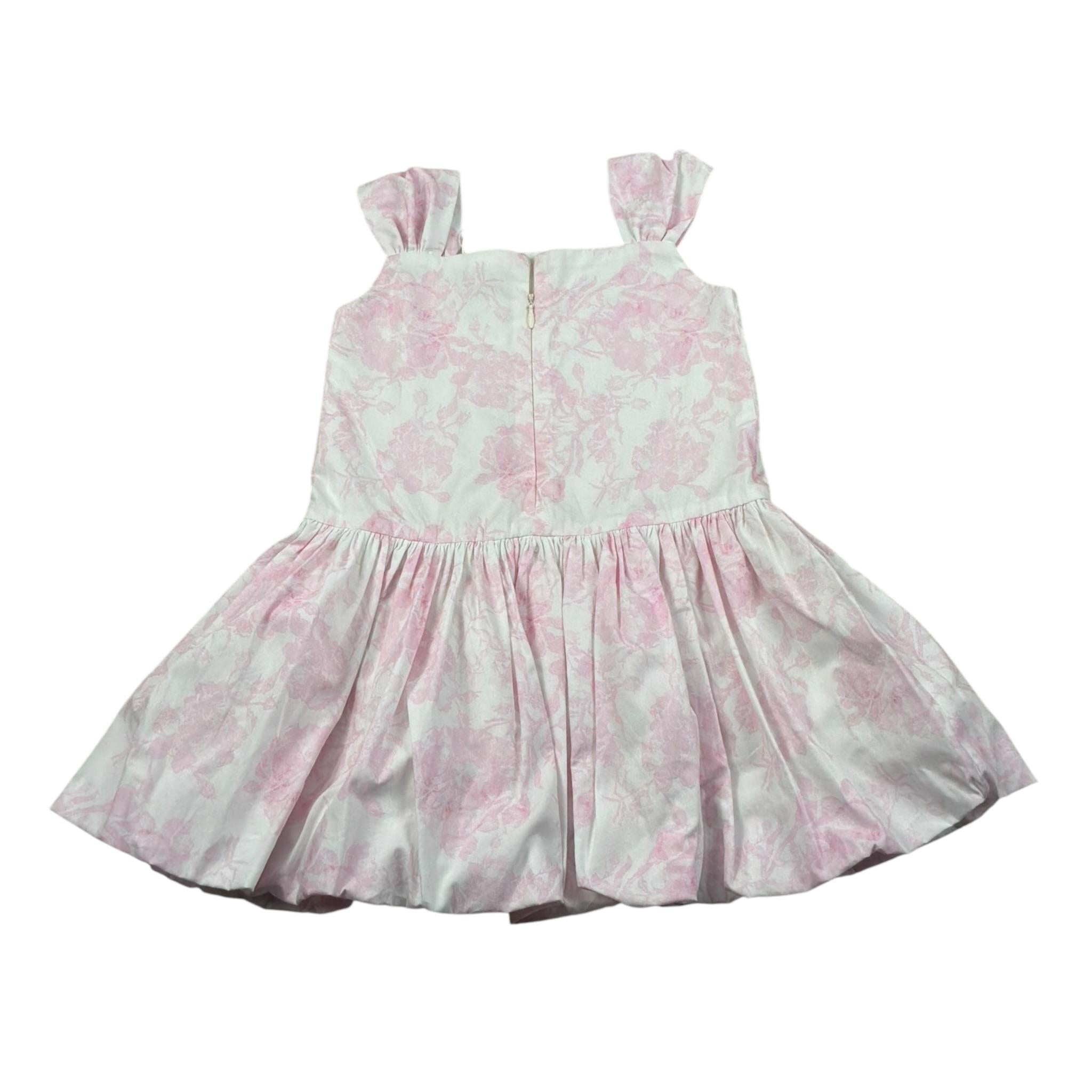 M+E' Abito Giromanica Tinta Unita Stampa Fantasia per Neonata UE1819 BIANCO M+E' 