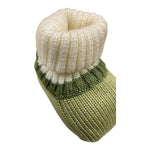 COLORI CHIARI babbucce bicolore Verde per Neonato MF757169 VERDE COLORI CHIARI 