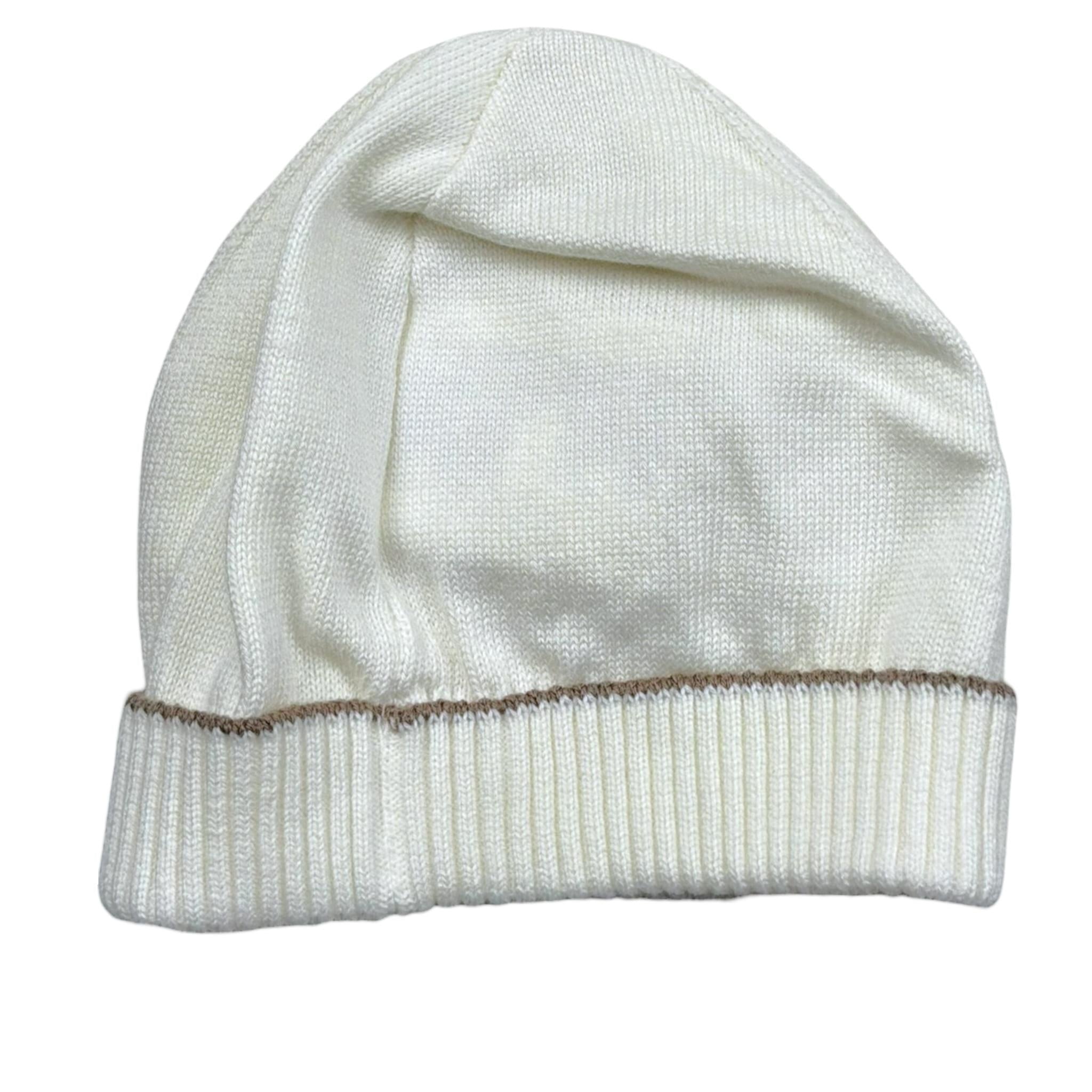 Le Coconne Cappello Tinta Unita  per Neonato LCN1498 BIANCO LE COCONNE 