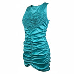 Marc Ellis Abito Giromanica Tinta Unita  per Bambina FJDR01728X TURCHESE MARC ELLIS 