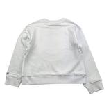 MOSCHINO felpa tinta unita girocollo con stampa Bianco per Bambino HUF09B BIANCO MOSCHINO 
