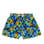 Mousse Costume Modello Bermuda Tinta Unita con Stampa per Bambino DINOBEACH VERDE ACQUA MOUSSE 