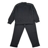 Cesare Paciotti Completo 2 Pezzi Felpa-Pantalone Tinta Unita per Bambino COMP5109J NERO CESARE PACIOTTI 