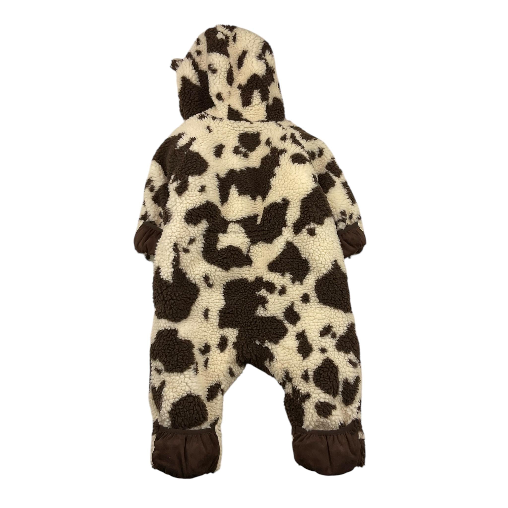 SAINT BARTH eskimo tinta unita fantasia mucca con cappuccio Panna per Neonato GLACETEDDY PANNA SAINT BARTH 