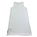 Just Cavalli Abito Giromanica Tinta Unita con Logo per Bambina JGP26007VE BIANCO JUST CAVALLI 