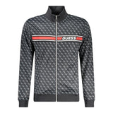 GUESS felpa con zip tinta unita con loghi Nero per Bambino L4YQ24FL04Q NERO GUESS 