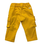Y-CLU pantalone tinta unita con elastico in vita Giallo per Neonato BYN10758 GIALLO Y-CLU 