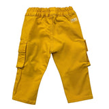 Y-CLU pantalone tinta unita con elastico in vita Giallo per Neonato BYN10758 GIALLO Y-CLU 