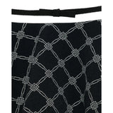 Elisabetta Franchi Gonna Tinta Unita con Elastico In Vita per Bambina EFG185 NERO ELISABETTA FRANCHI 