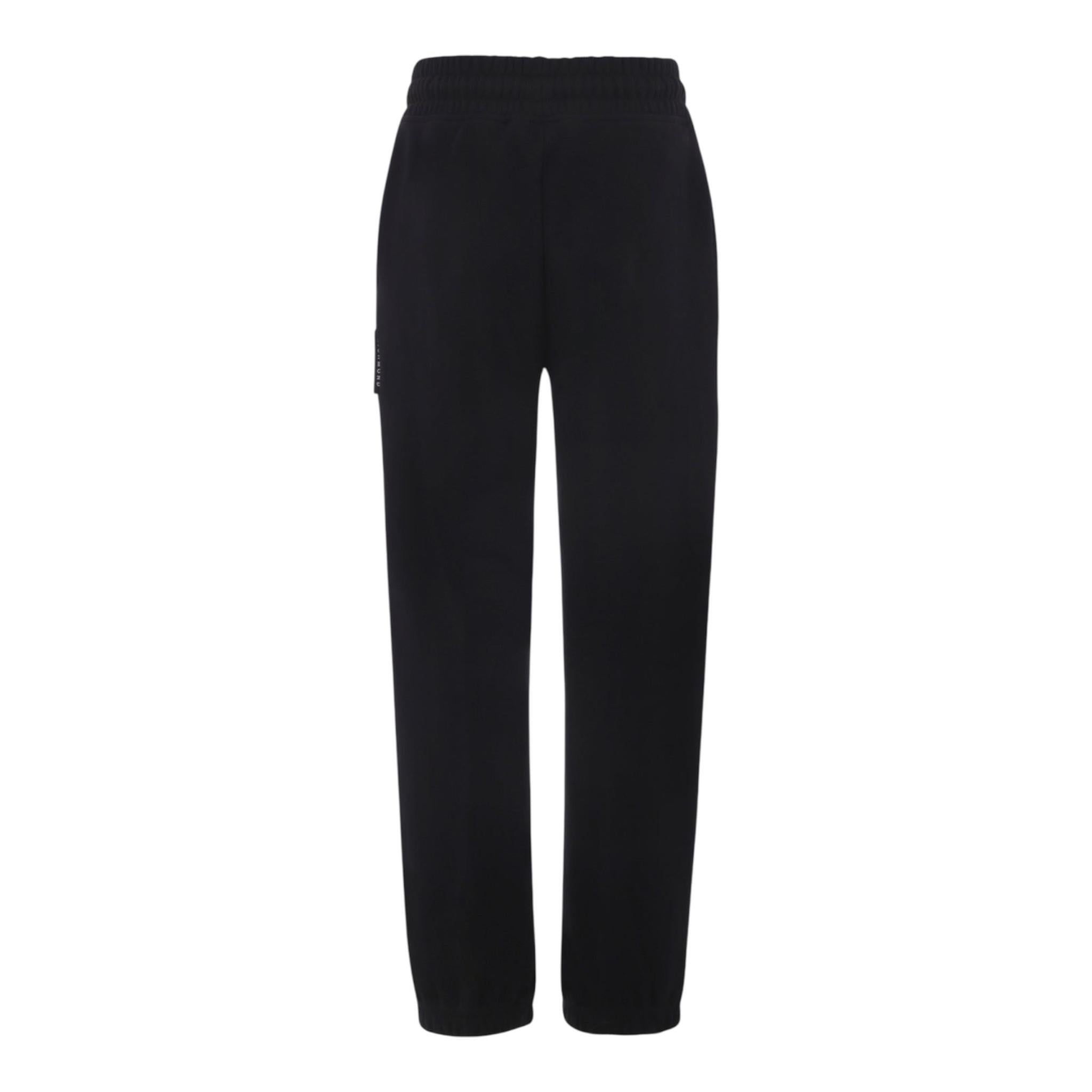 John Richmond Pantalone Tinta Unita Modello Tuta per Bambina RBP25171PA NERO JOHN RICHMOND 