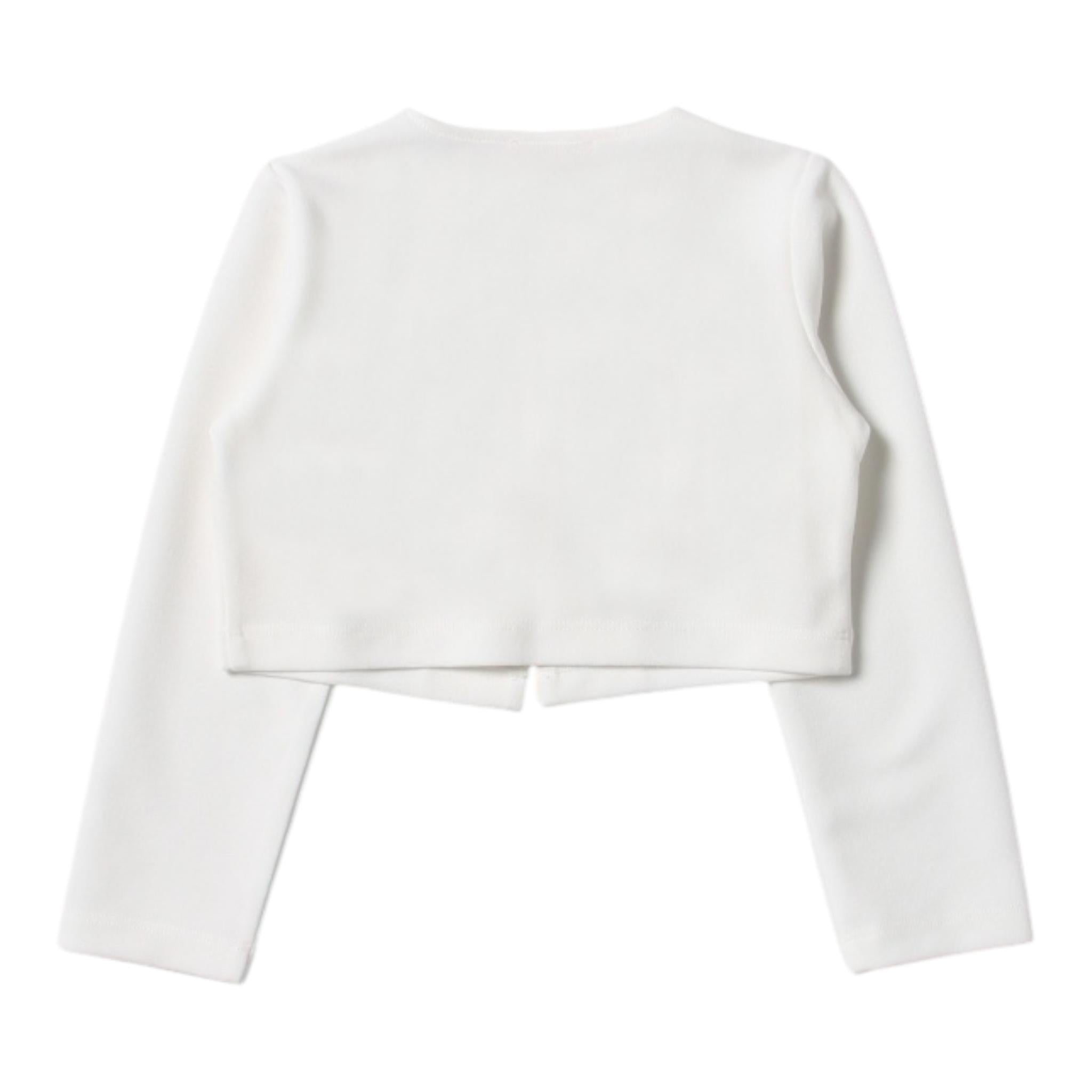 Liu Jo Cprispalle Tinta Unita con Logo per Bambina KA3005J BIANCO LIU JO 