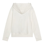 MOSCHINO felpa tinta unita con cappuccio e stampa Panna per Bambina HMF07KX PANNA MOSCHINO 