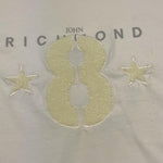 John Richmond T-Shirt Girocollo Tinta Unita con Stampa per Bambino RBP25076TS BIANCO JOHN RICHMOND 