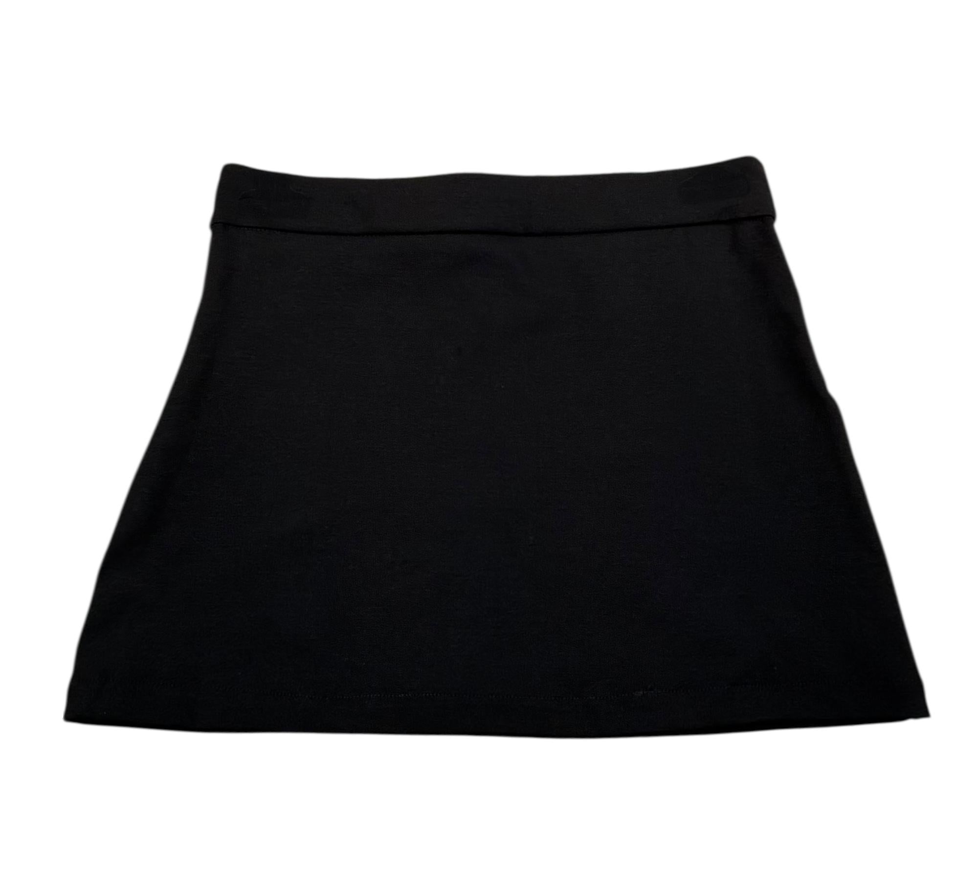 Just Cavalli Gonna Tinta Unita con Logo per Bambina JGP26173GO NERO JUST CAVALLI 