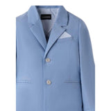 Sarabanda Giacca Tinta Unita con Bottoni per Bambino 08016 AZZURRO SARABANDA 