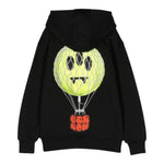 BARROW KIDS felpa chiusa con cappuccio tnta unita con logo Nero per Bambino F3BKJUHS071 NERO BARROW KIDS 