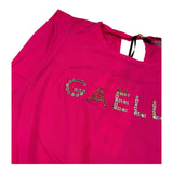 Gaelle Tuta Intera Corta Tinta Unita con Logo per Bambina 2746J00014 FUXIA GAELLE 