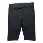 SARABANDA leggins tinta unita con logo Nero per Neonata D2060 NERO SARABANDA 