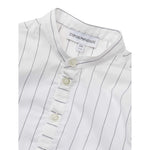 Emporio Armani Camicia Manica Lunga Tnta Unita Collo Coreano per Neonato 3KHCJ3 BIANCO EMPORIO ARMANI 