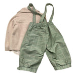 BARCELLINO completo 4 pezzi camicia-bermuda-giacca-papillon Beige per Neonato 116213 BEIGE BARCELLINO 