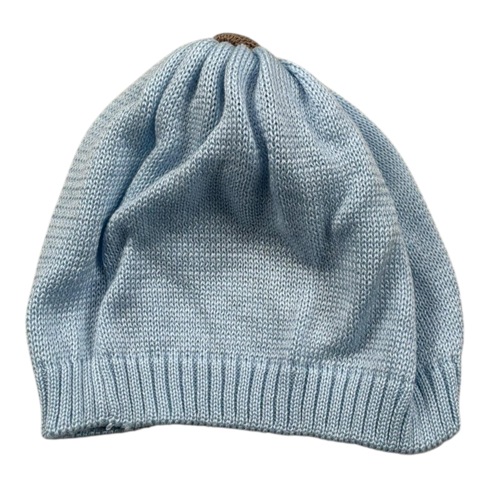 Marlu' Cappello Tinta Unita per Neonato EL6671 AZZURRO MARLU' 