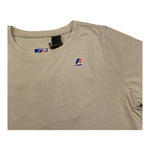 K-Way T-Shirt Girocollo Tinta Unita con Logo per Bambino K4114WW BEIGE K-WAY 