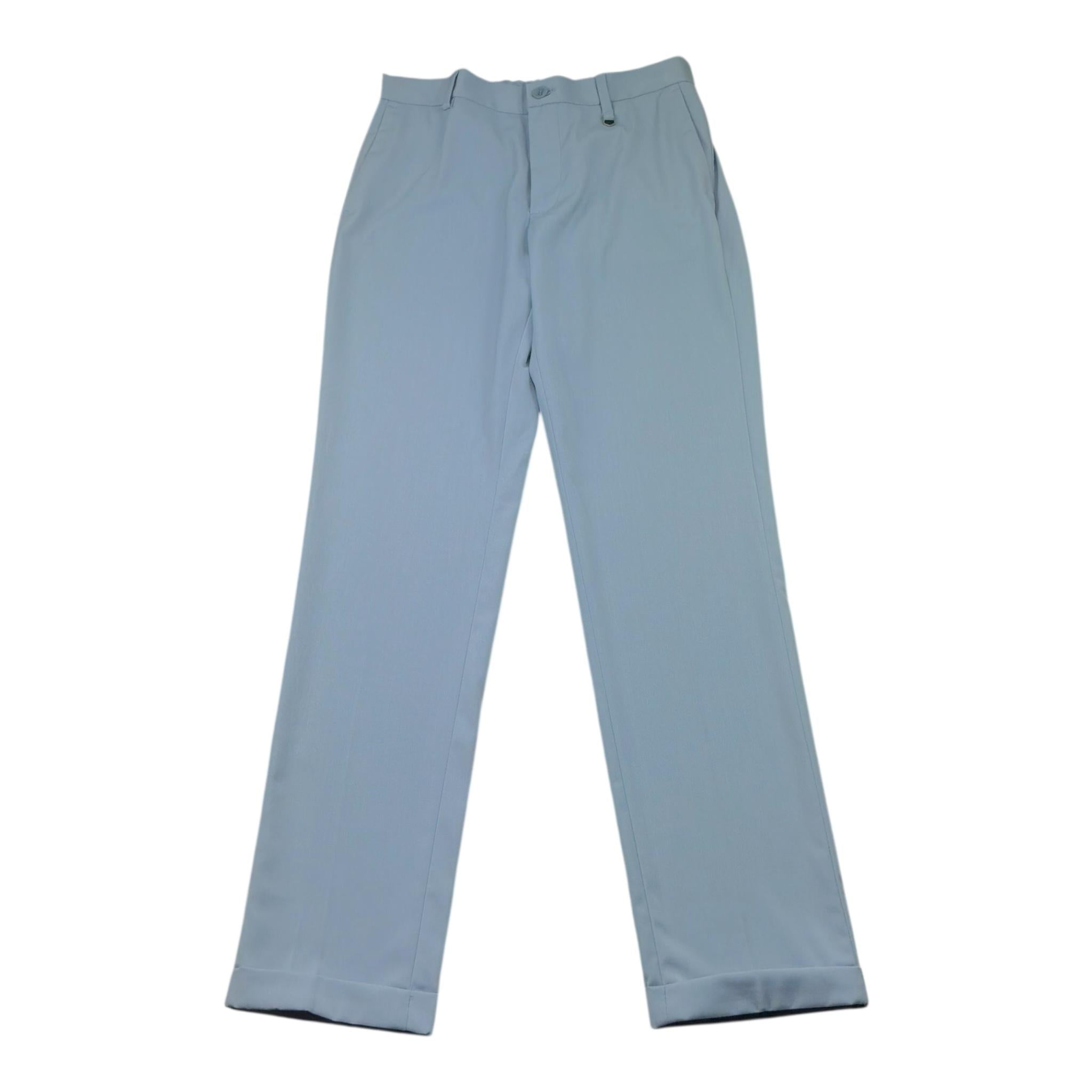 Antony Morato Pantalone Tinta Unita con Elastico In Vita per Bambino MKTS00019X AZZURRO ANTONY MORATO 