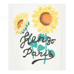 Kenzo T-Shirt Girocollo Tinta Unita con Stampa per Bambina K61108 BIANCO KENZO 