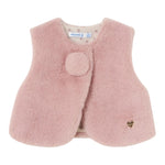 MAYORAL gilet pelliccia tinta unita Rosa per Bambina 2327J ROSA MAYORAL 