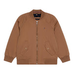 Tommy Hilfiger Giubbino Tinta Unita con Zip E Logo per Bambino KB0KB09363 MARRONE TOMMY HILFIGER 