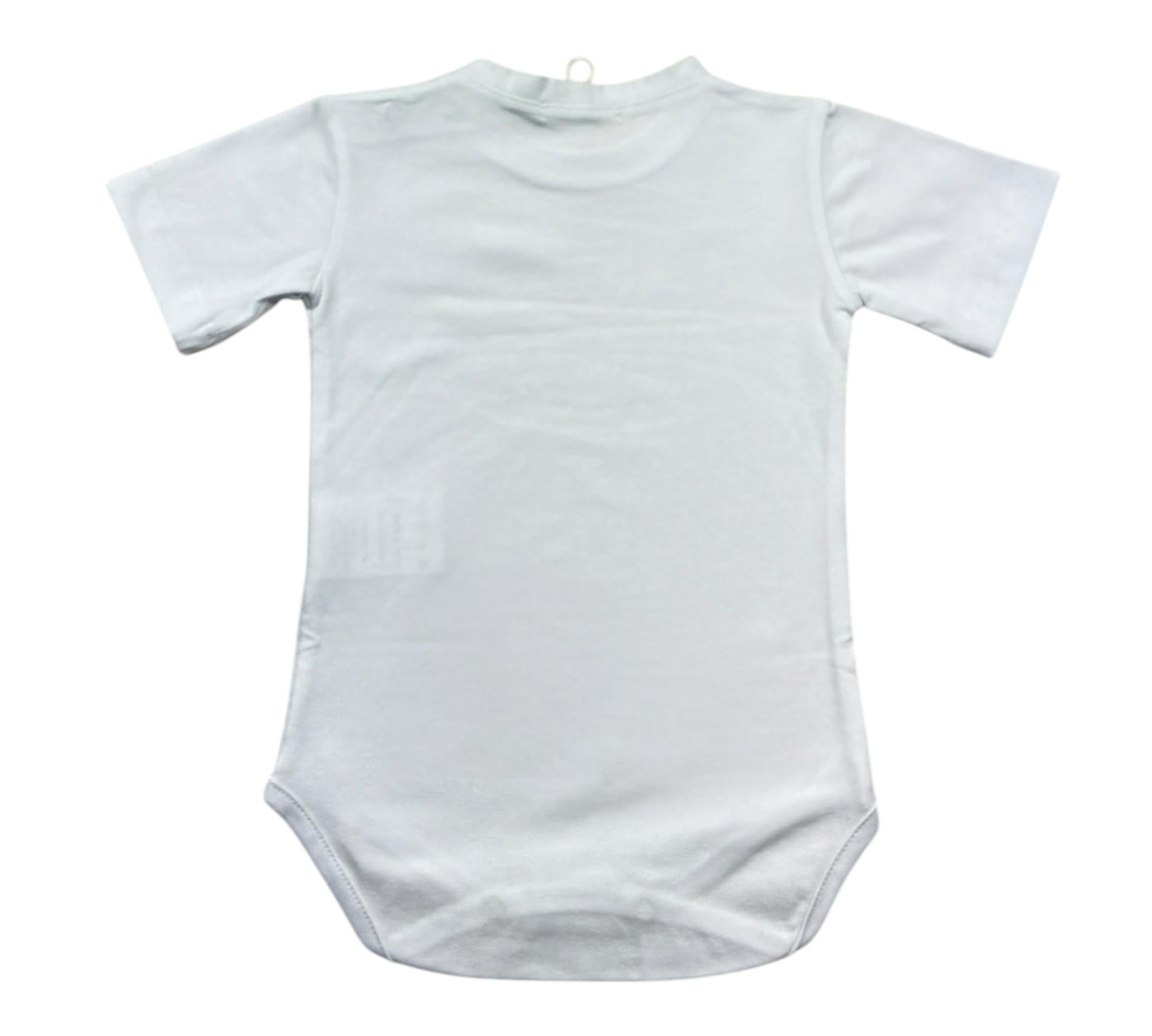 Manuel & Frank Body Mezza Manica Tinta Unita per Neonato MF7140I BIANCO MANUEL & FRANK 