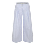 Philosophy Pantalone Tinta Unita con Fantasia A Righe per Bambina I1E414 AZZURRO PHILOSOPHY 