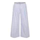 Philosophy Pantalone Tinta Unita con Fantasia A Righe per Bambina I1E414 AZZURRO PHILOSOPHY 