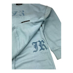 JOHN RICHMOND completo 2 pezzi felpa-pantalone tinta unita Azzurro per Bambina RG25002CF AZZURRO JOHN RICHMOND 