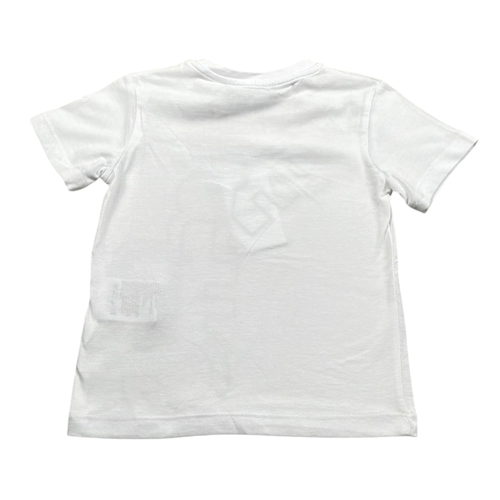 Iceberg T-Shirt Girocollo Tinta Unita con Stampa per Bambino TSICE5109BXX BIANCO ICEBERG 