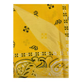 Off-White Foulard Tinta Unita Con Fantasia Giallo Per Bambina