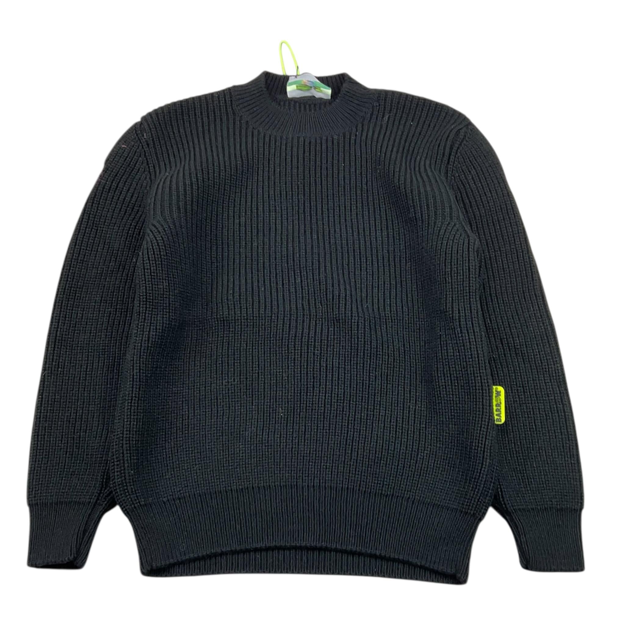 BARROW KIDS maglia tinta unita mezzo collo  Nero per Bambina F3BKJGJP059 NERO BARROW KIDS 