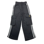 REFRIGIWEAR pantalone tuta tinta unita con fantasia a righe Nero per Bambina RWG951 NERO REFRIGIWEAR 