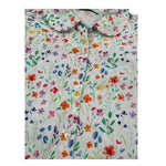 Ilfarobimbi Camicia Mezza Manica Tinta Unita Fantasia Floreale per Bambina IFB40105 BIANCO ILFAROBIMBI 