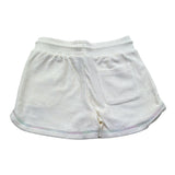 Juicy Couture Short Tinta Unita con Stampa per Bambina JBX6525 PANNA JUICY COUTURE 