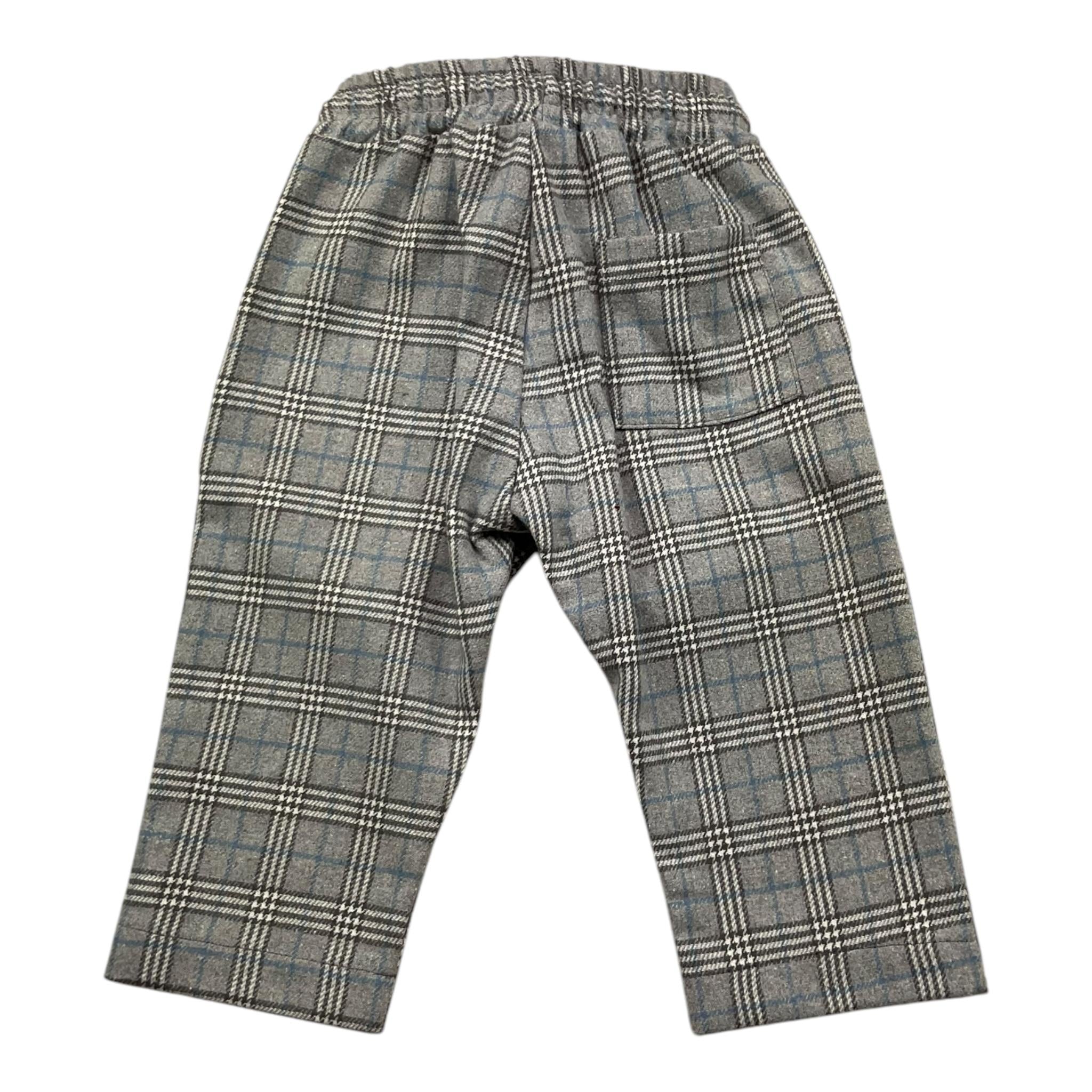LE BEBE' pantalone tinta unita con fantasia Grigio per Neonato LBB5207 GRIGIO LE BEBE' 