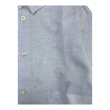 Emporio Armani Camicia Manica Lunga Tinta Unita Azzurro Per Bambino