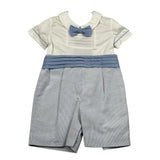 Baby A. Pagliaccetto Mezza Manica Bicolore per Neonato A2110 BIANCO/AZZURRO BABY A. 