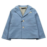 Daniele Alessandrini Giacca Tinta Unita con Bottoni per Neonato 1295J00001N AZZURRO DANIELE ALESSANDRINI 
