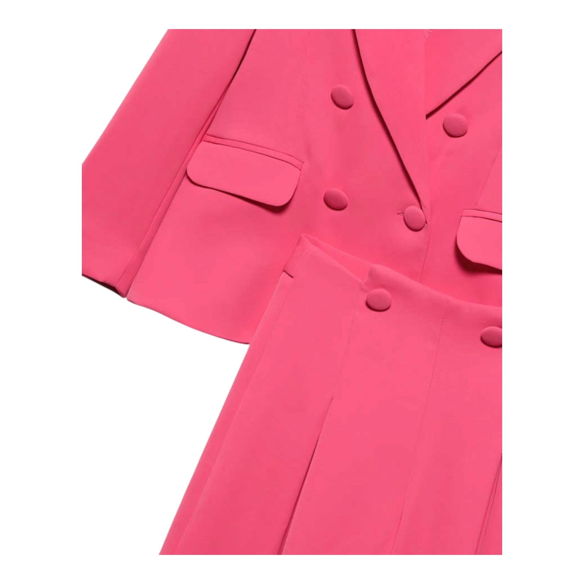 Abel & Lula Completo 2 Pezzi Giacca-Pantalone per Bambina 5240 FUXIA ABEL & LULA 