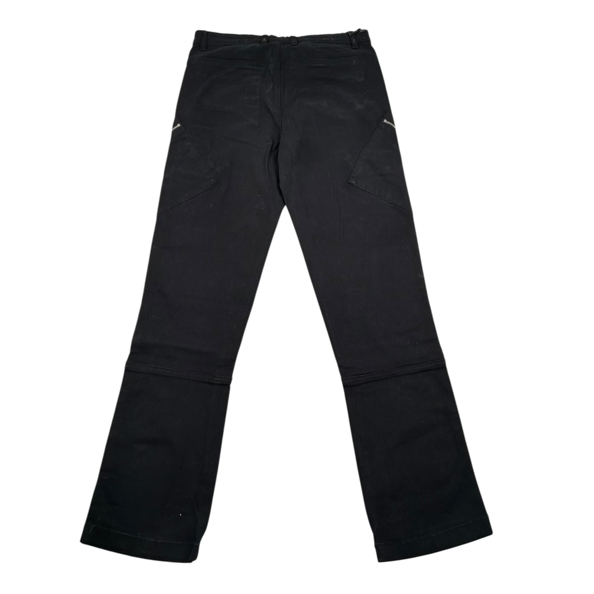 Daniele Alessandrini Pantalone Tinta Unita con Zip Laterali per Bambino 1231P00025 NERO DANIELE ALESSANDRINI 