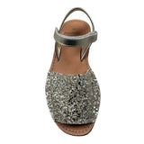 sandalo tinta unita con paillettes B1822 ORO PANYNO 