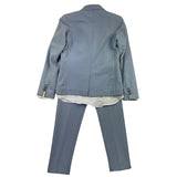 Shako' Completo 2 Pezzi Camicia-Giacca-Pantalone Azzurro Per Bambino